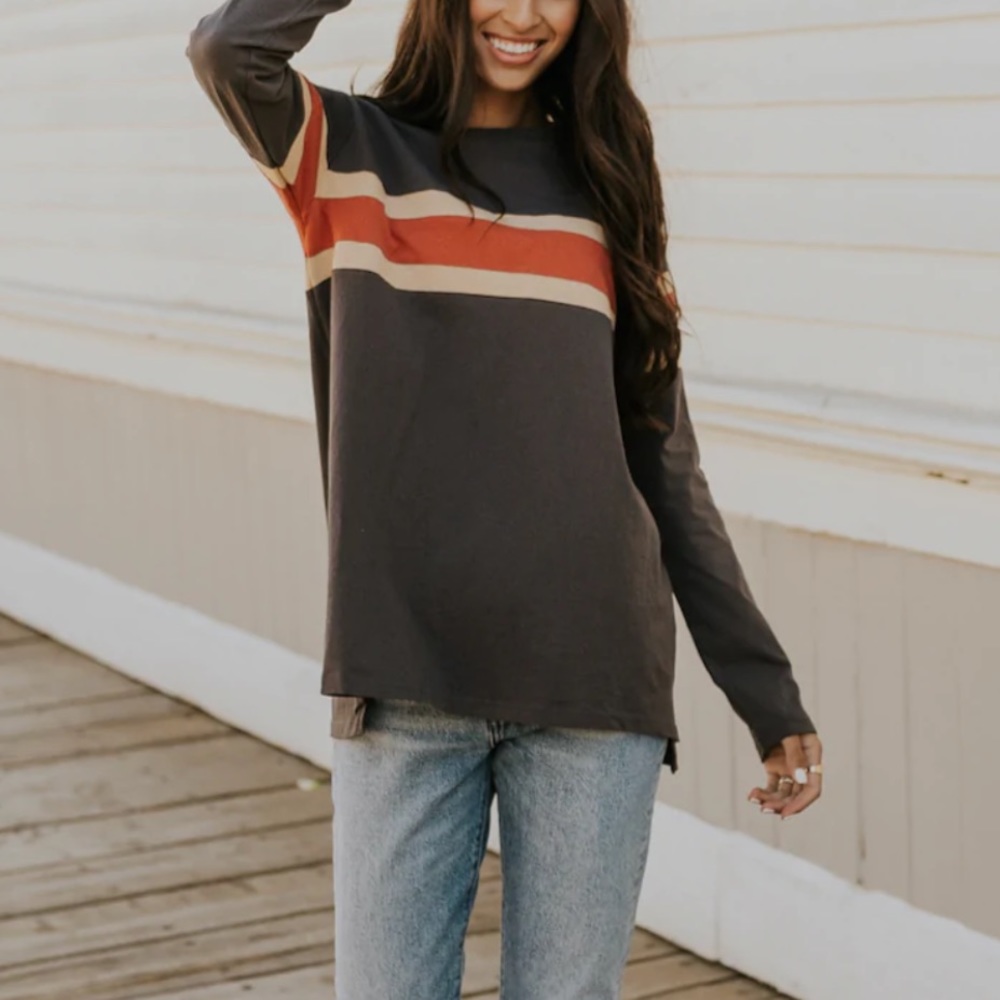 ROOLEE stripe long sleeve